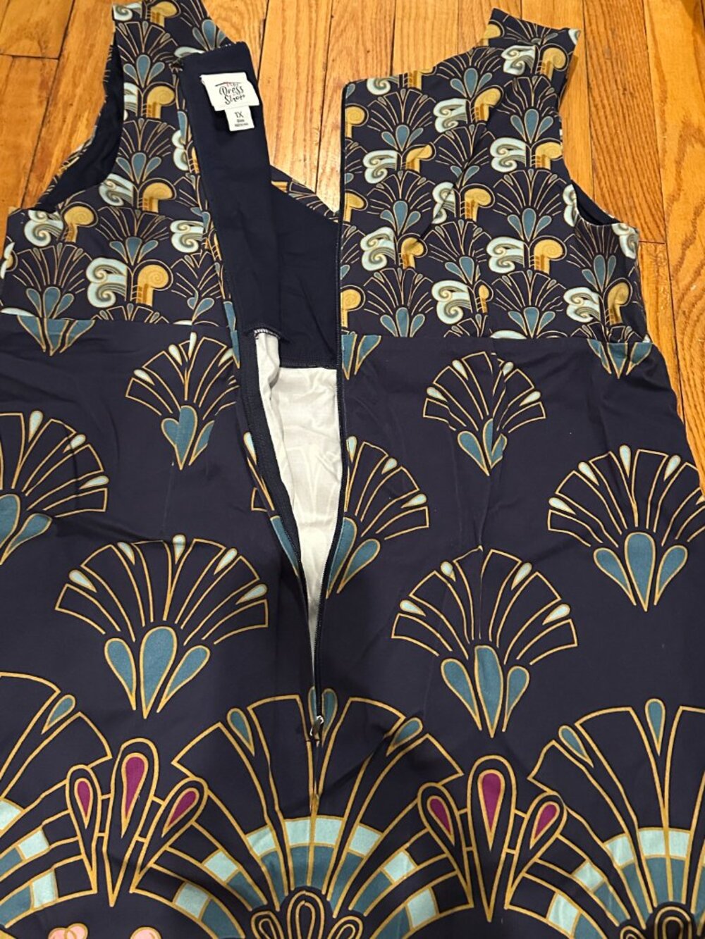 Disney Dress Shop Dress Wonder of Fantasia Art Deco Sheath 1X Plus - Picture 15 of 16